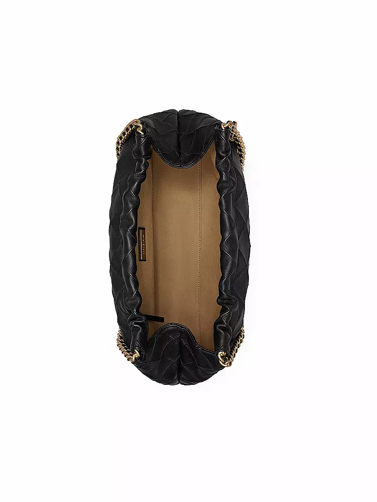 TORY BURCH Ledertasche - Hobo FLEMING schwarz