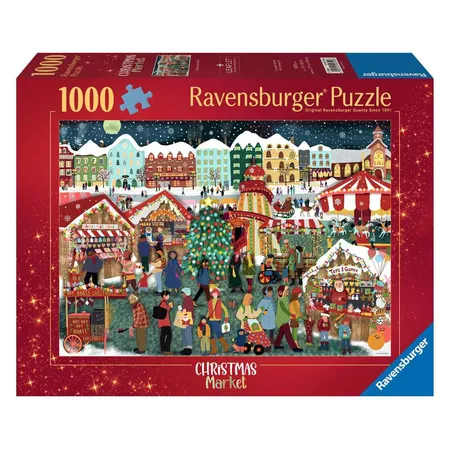 Ravensburger Puzzle - Weihnachtsmarkt, 1000 Teile
