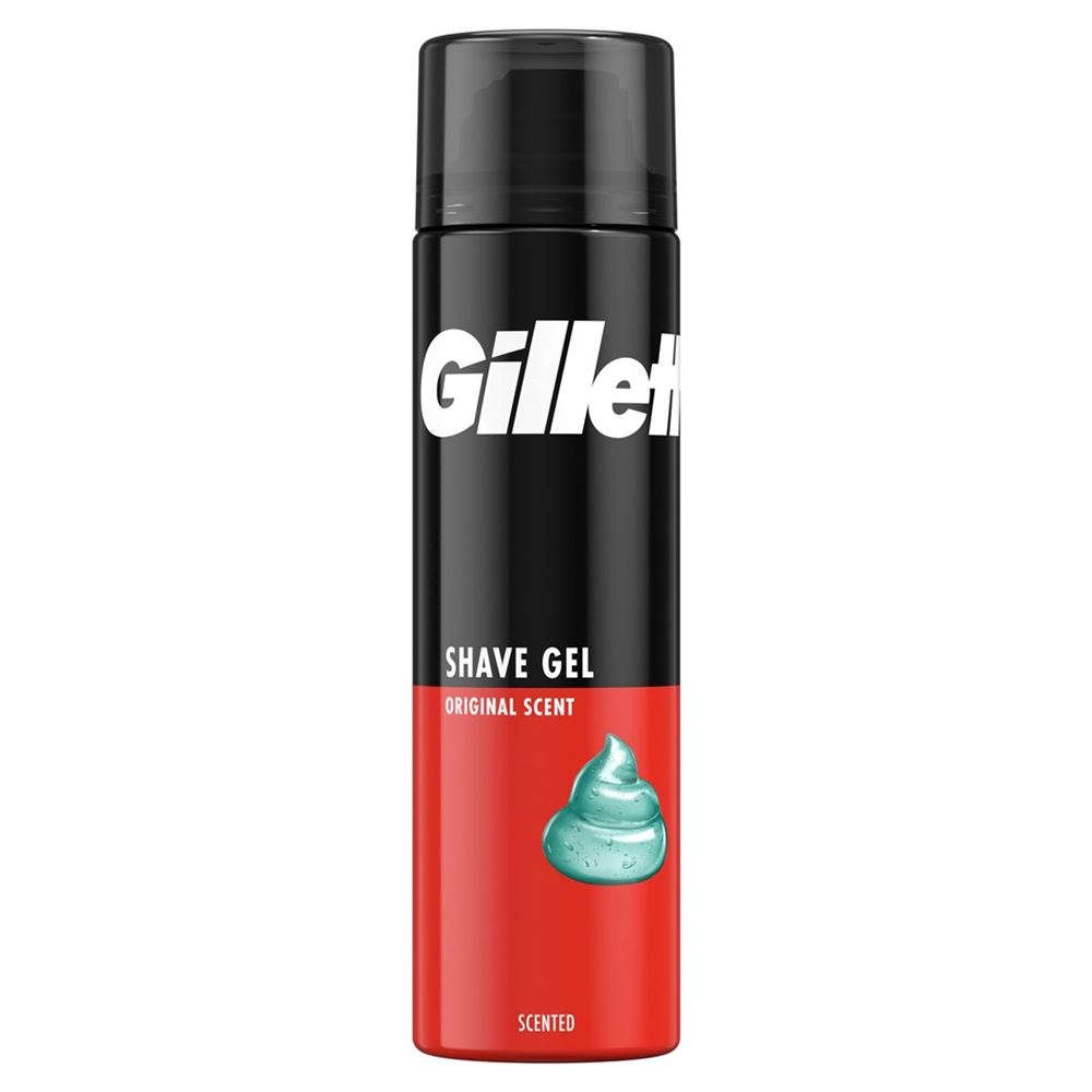 Gillette Original Basis Rasiergel<br>200 ml, Gel, (n)