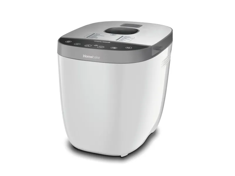 Morphy Richards Home Bake, Forsinket start-timer, Visningsvindue, 600 W, Grå, Hvid