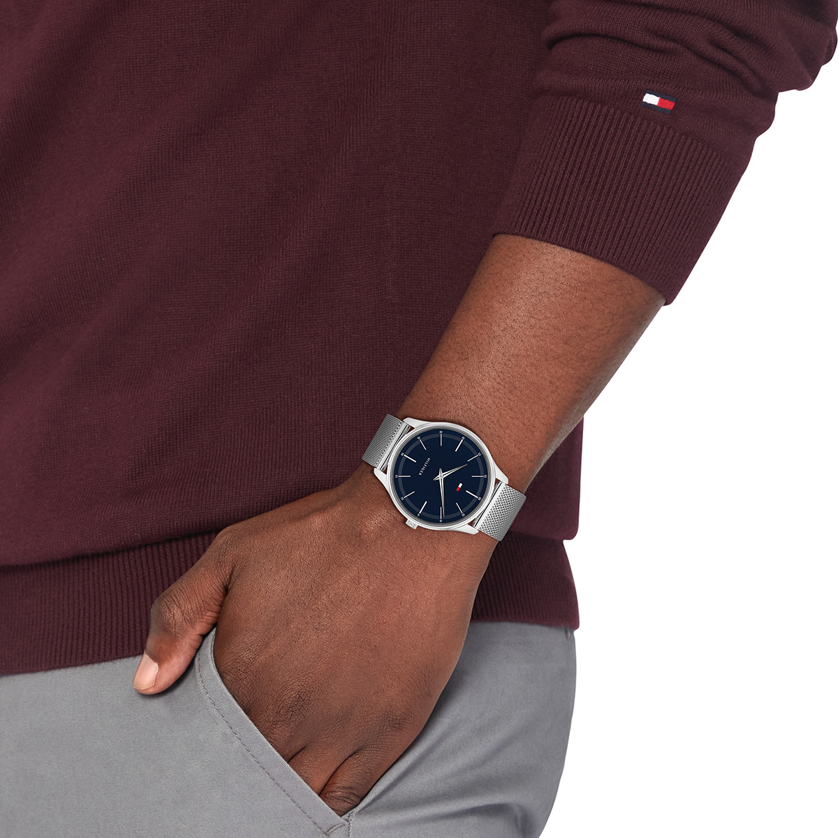 Montre Tommy Hilfiger homme acier