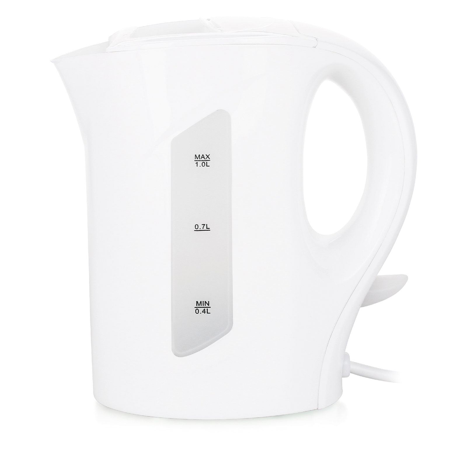 Wasserkocher - weiß - Kunststoff - 900 Watt