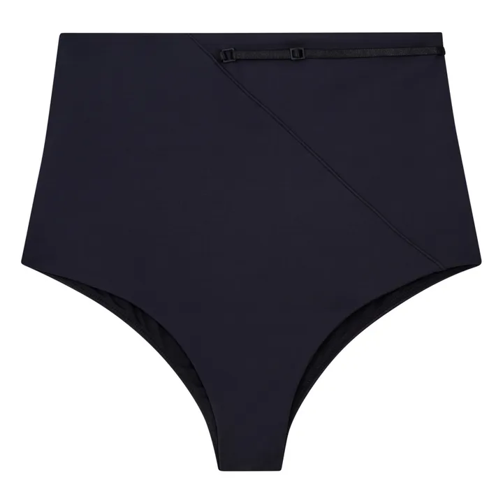 Ziah Bas de Maillot Taille Haute | Noir