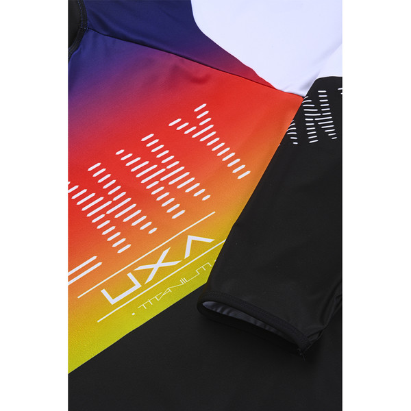 Kenny - Maillot Titanium - 2022 Blanc / Noir / Rouge / Jaune
