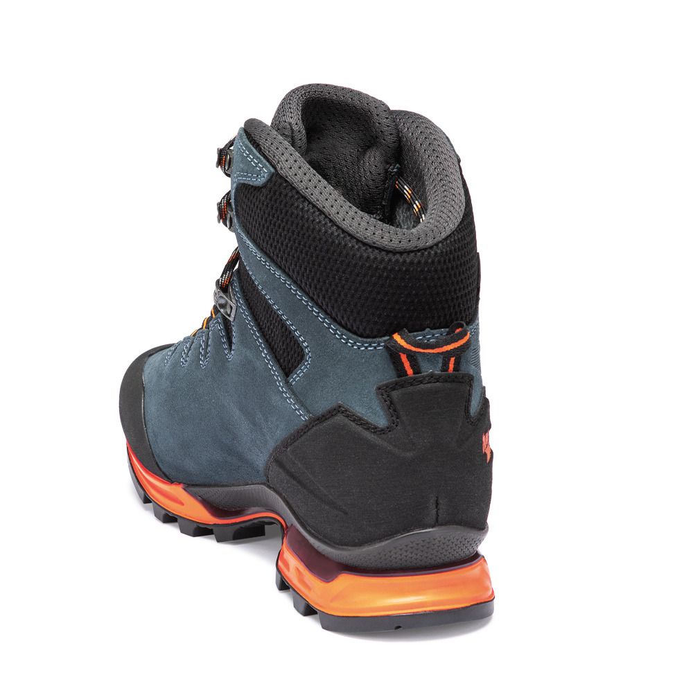 Hanwag MAKRA TREK GTX - Chaussures randonné Homme steel/orange
