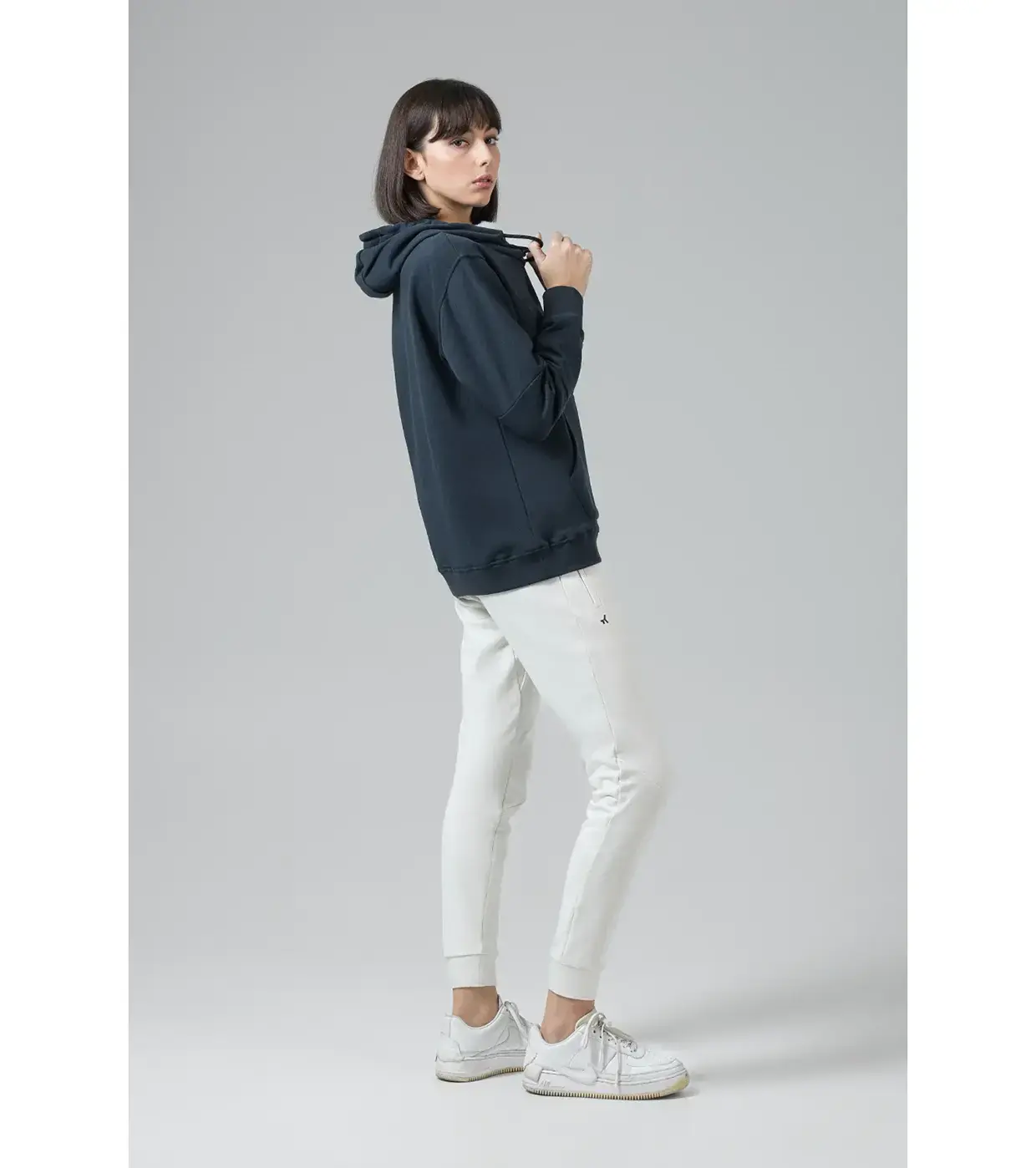 Gobik Trailblaze Hooded Sweatshirt Donkerblauw Dames