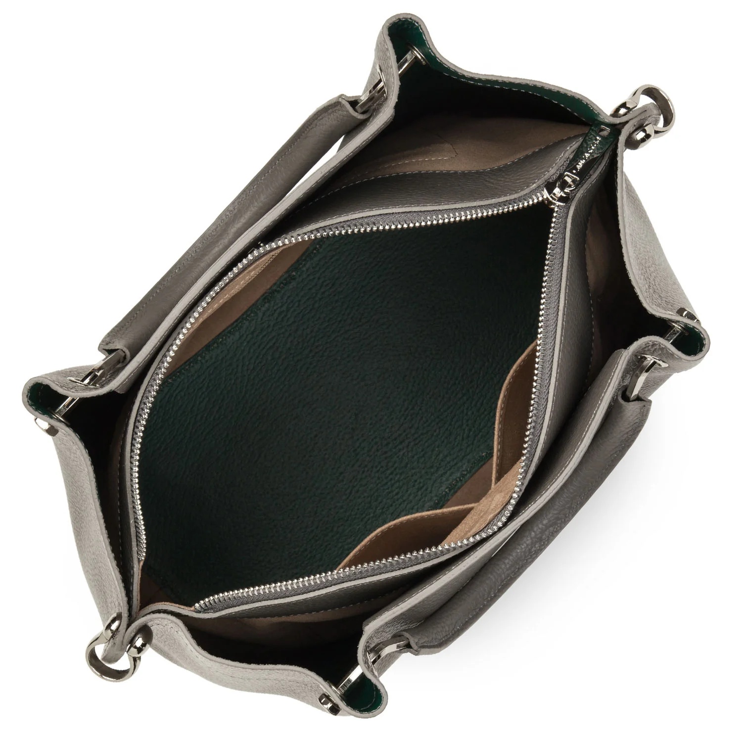 Foulonné Double-Grand sac à main
