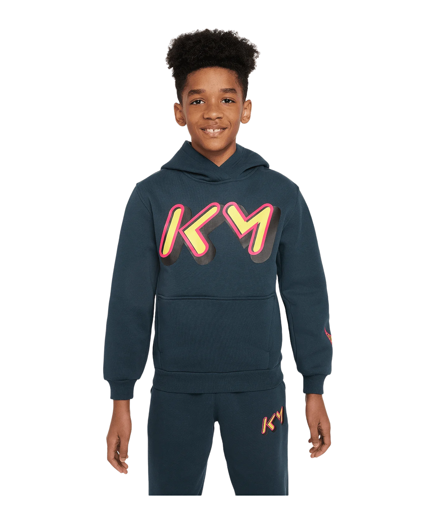 Nike Kylian Mbappe Club Hoody Kids Blau F478