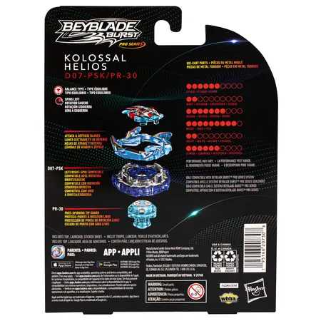 Hasbro Beyblade Burst Pro Series Kolossal Helios