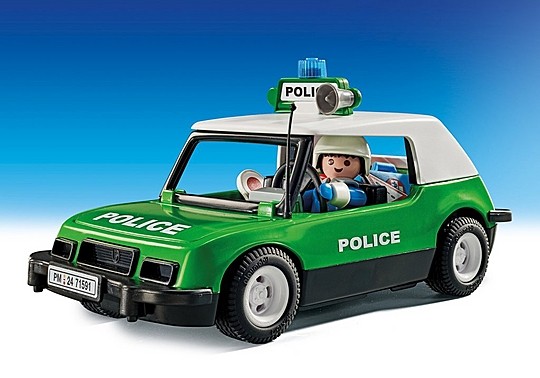 Playmobil - 50 ÅR Klassisk politibil (71591)