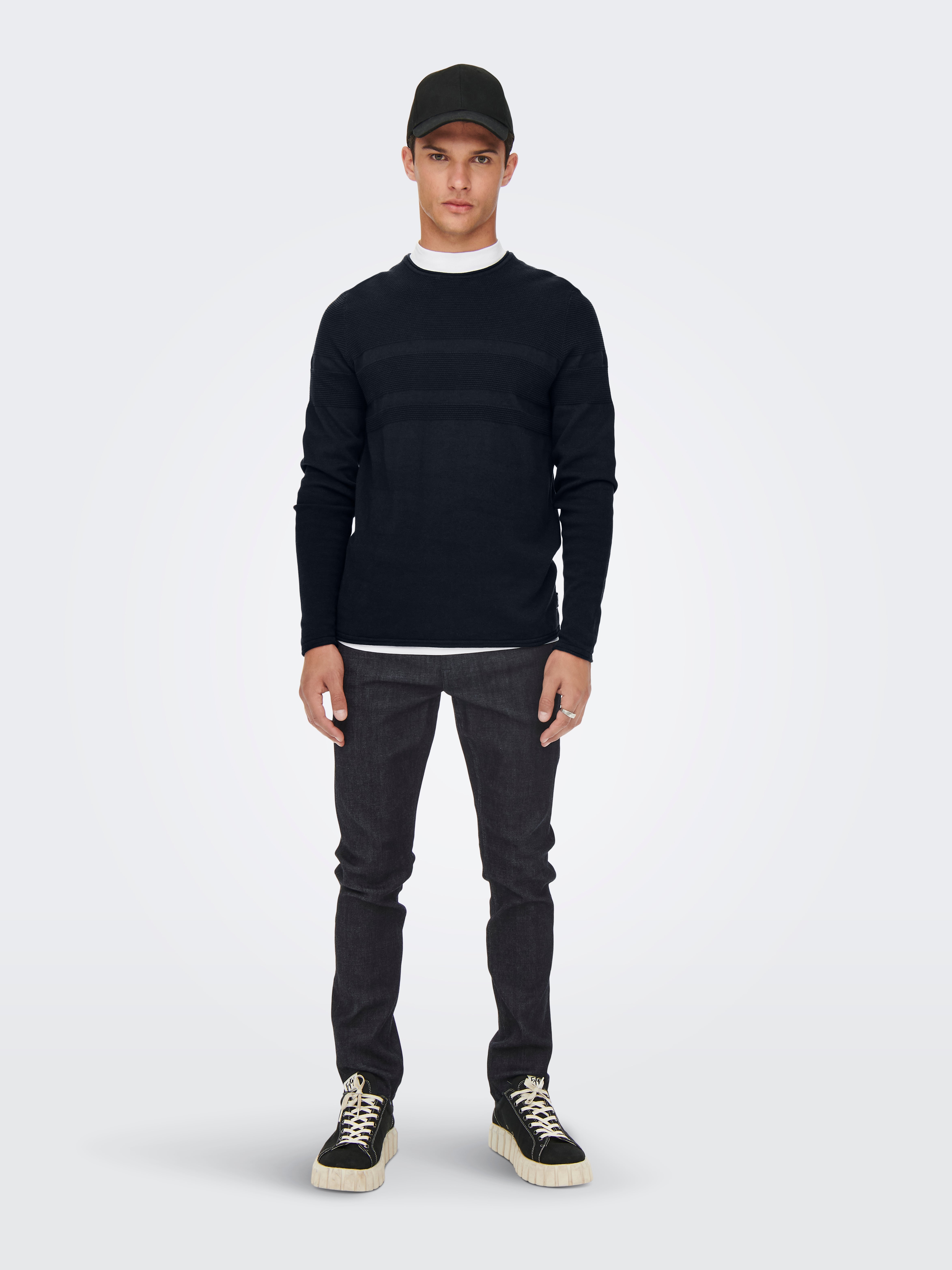 ONSBACE Pullover Dark Navy