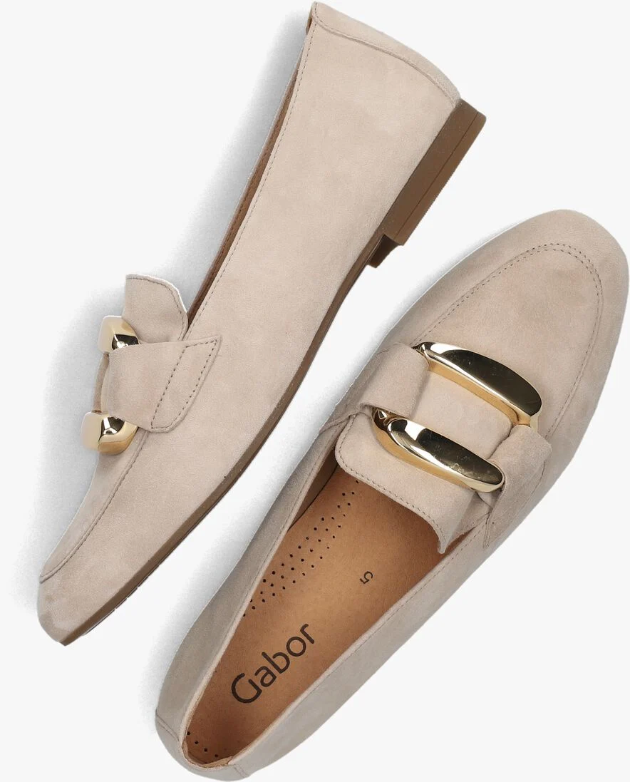 GABOR beige gabor loafers 215
