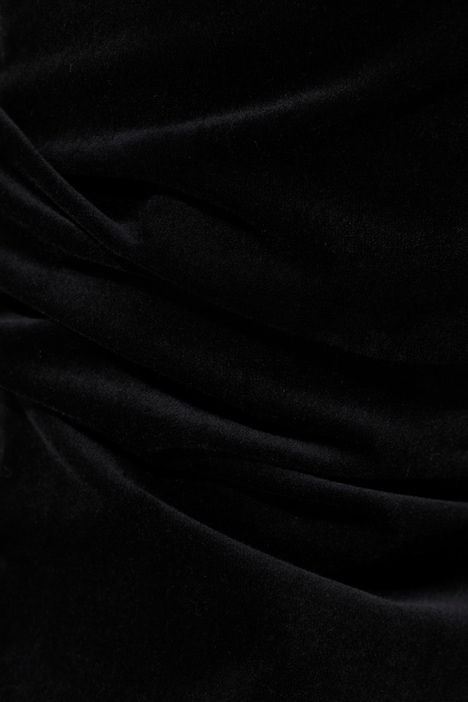 Samthose Mony, konisches Bein, Komfortbund, Stretch