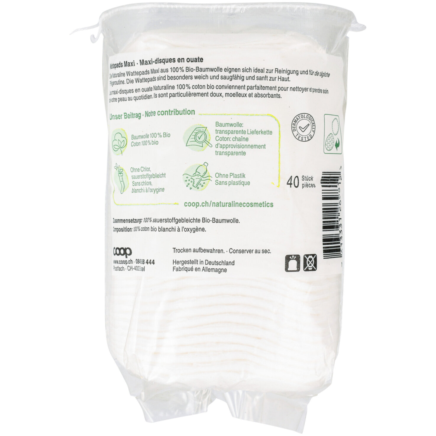 Naturaline Wattepads Maxi