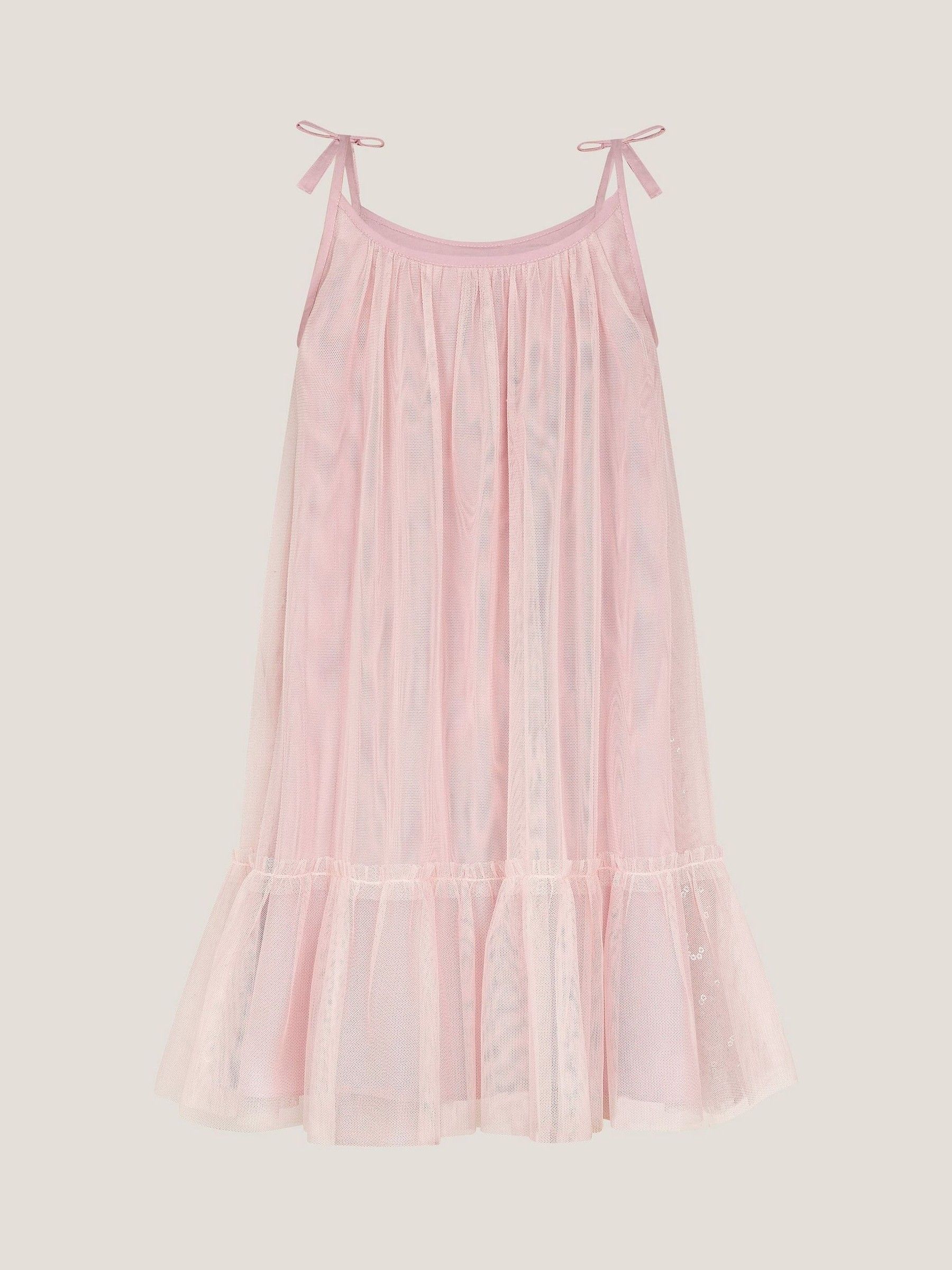 Monsoon Rosalee Sequin Tulle Swing Dress
