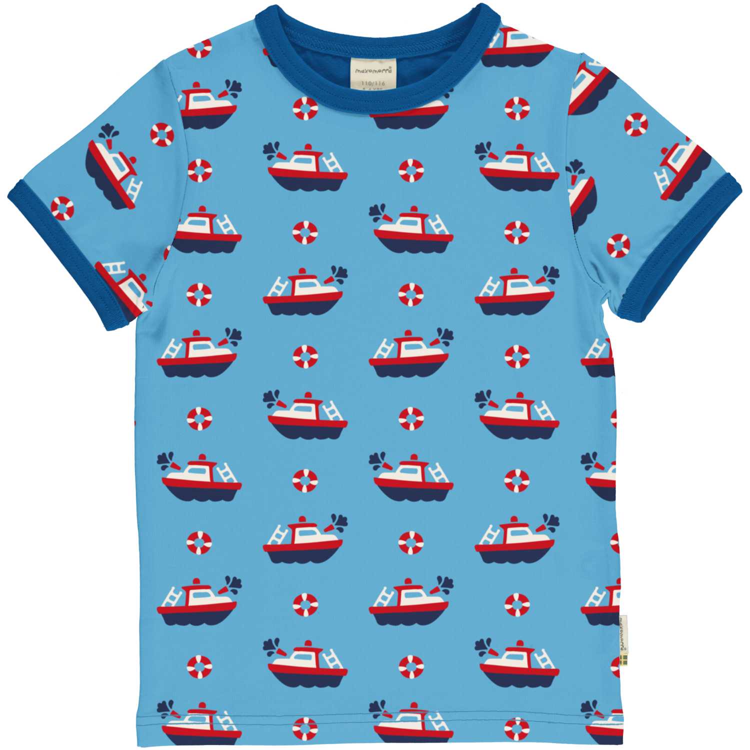T-Shirt FIREBOAT in blau