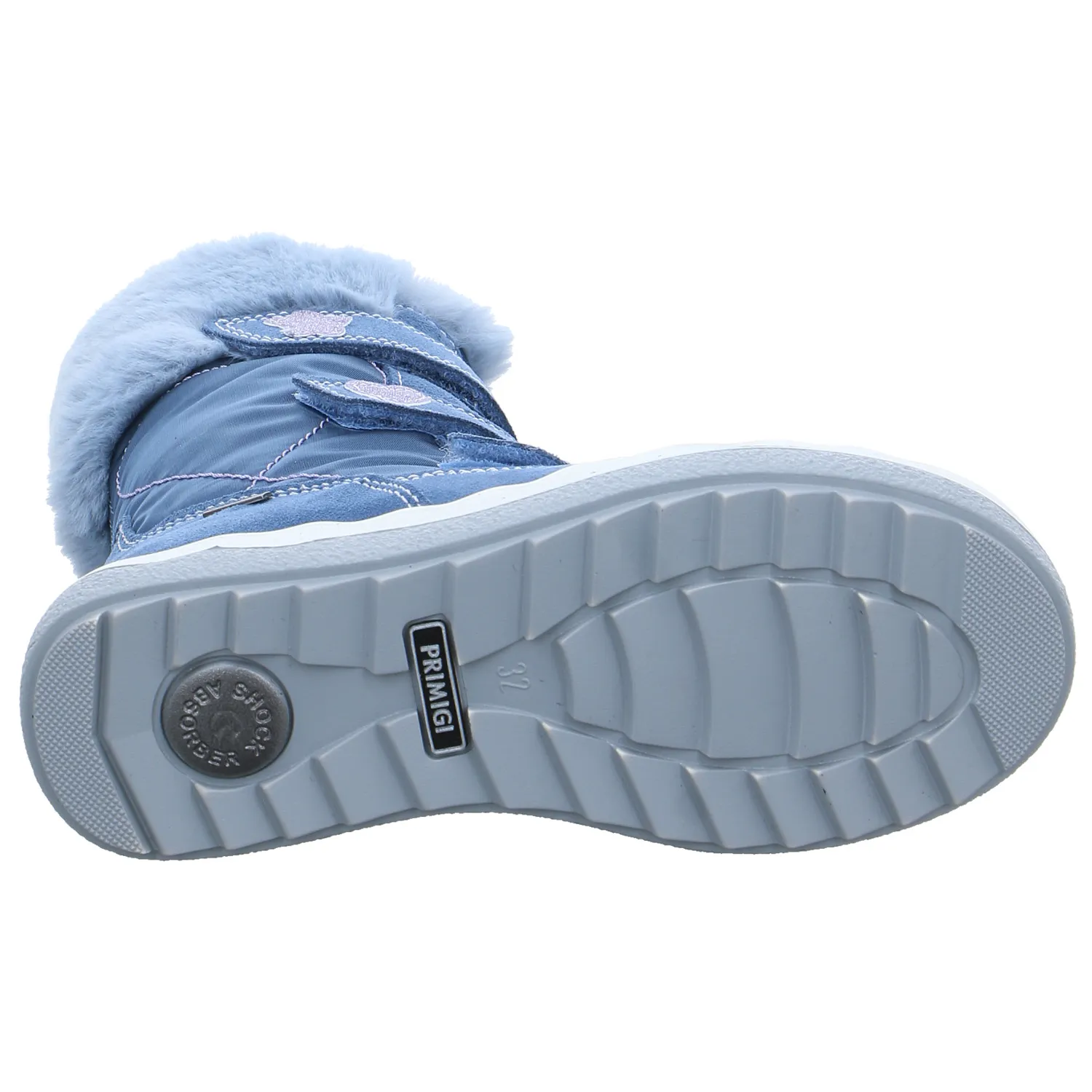 PRIMIGI Mädchen-Snowboot Membrane Petrol Textil  Winterstiefel
