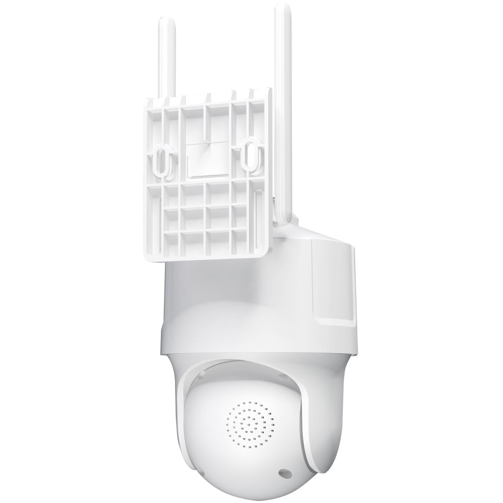 (2 2MP) 345° Outdoor WiFi IP Kamera mit Dual-Linse FullHD 1080p Nachtsichtfunktion / Zwei-Wege-Audio / Micro SD IP66 (iOS/Android) - Weiss
