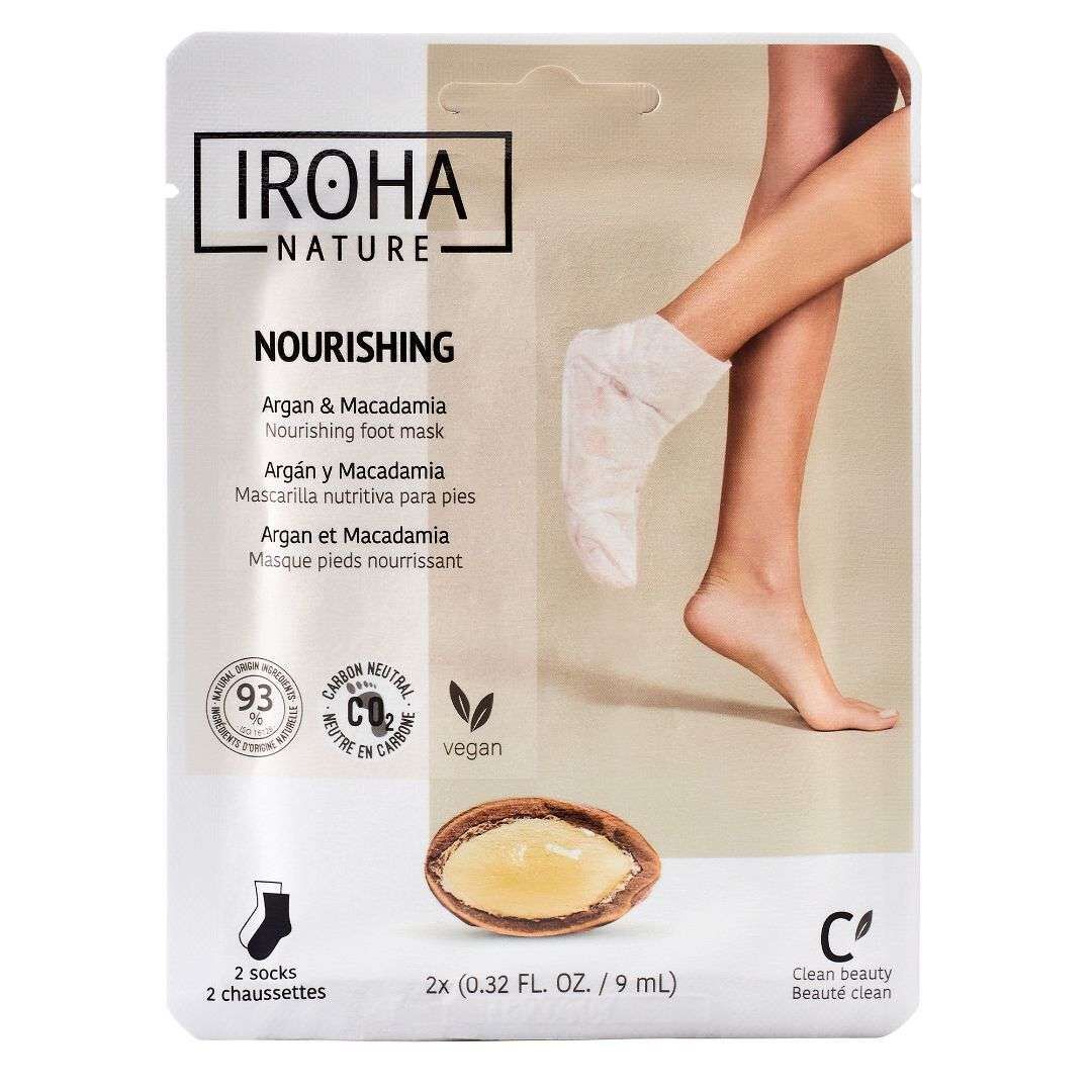 IROHA  Meias argão & macadâmia - 1un