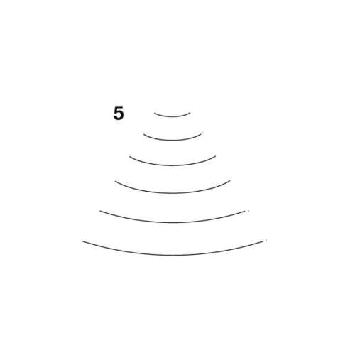 PFEIL Hohlbeitel flach, Stich 5