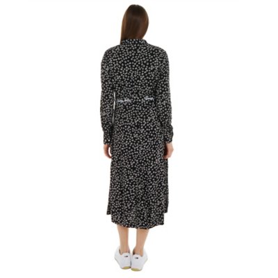 Robe femme Tjw Ditsy Belted Midi Ext TOMMY HILFIGER