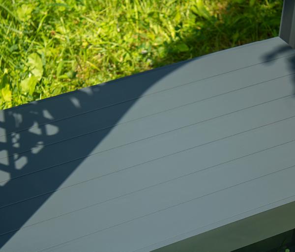 KHW Kunststoff-Gartenbank mit Rosenbogen