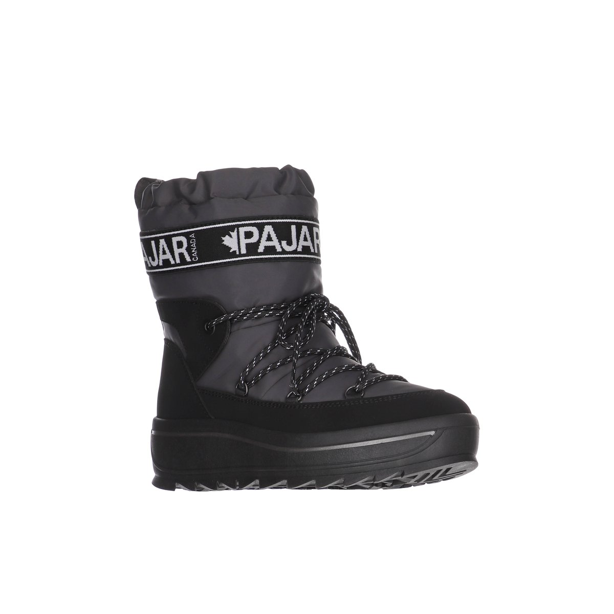 PAJAR-Galaxy-Bottes d'hiver - Talon plat - Argent