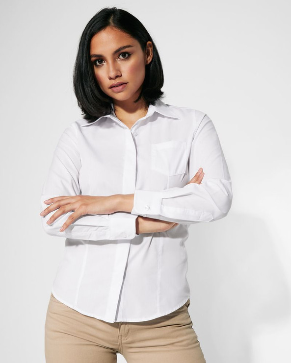 Roly CM5161 - SOFIA L/S Chemise à manches longues ceintré