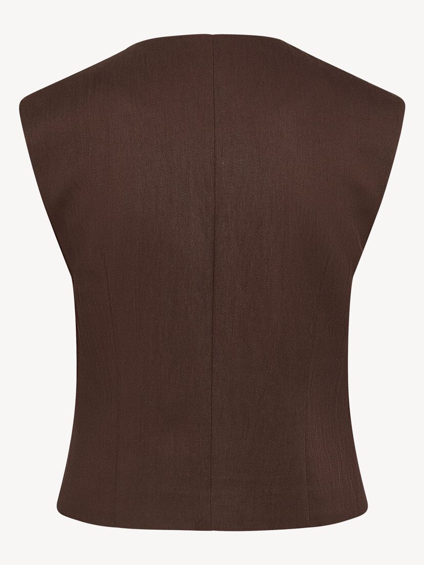vest - bruin