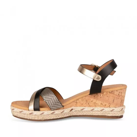 Sandales NOIR LADY GLAM
