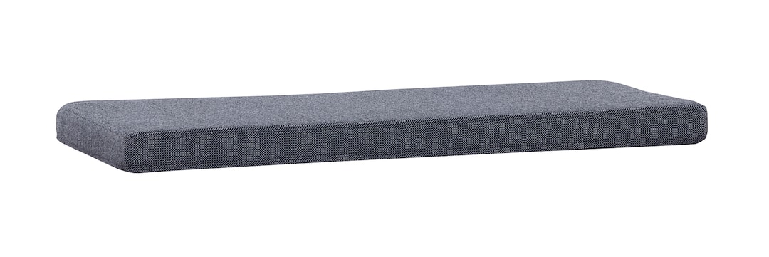 Sitzkissen Perado 80 x 6 x 33 cm grau