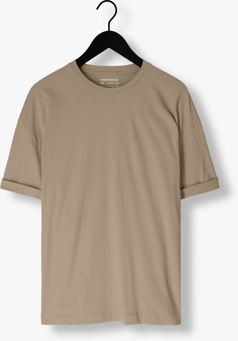DRYKORN beige drykorn t-shirt thilo 520003