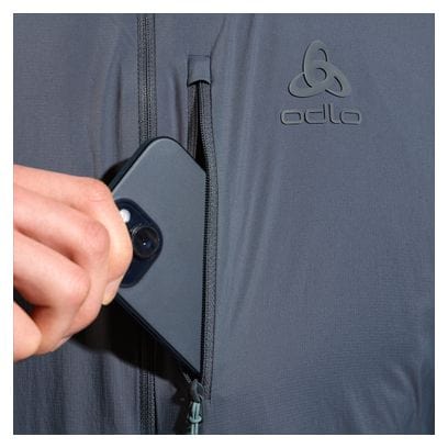 Veste Hybride Odlo Ascent Gris/Bleu
