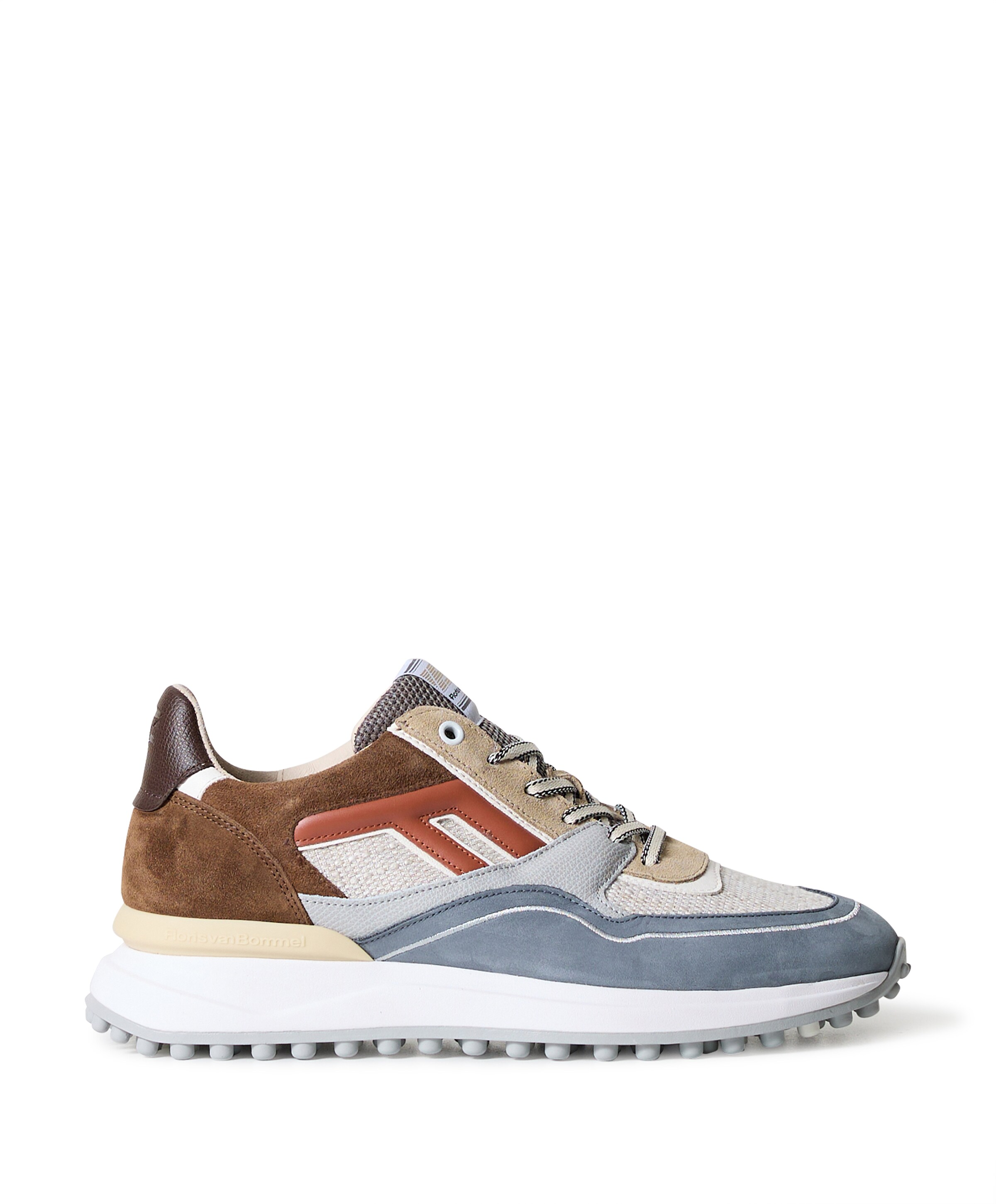Floris van Bommel heren sneakers blauw