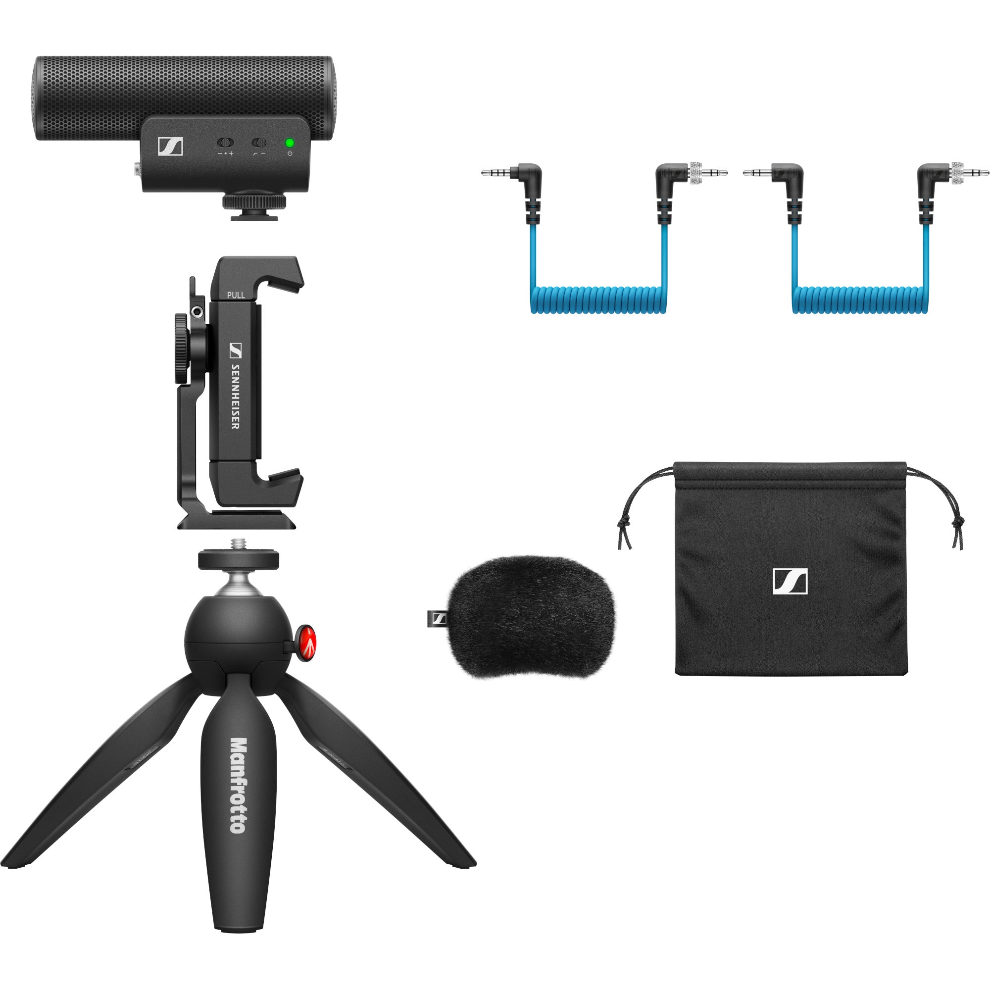 Sennheiser MKE 400 Mobile Kit cameramicrofoonset voor smartphone