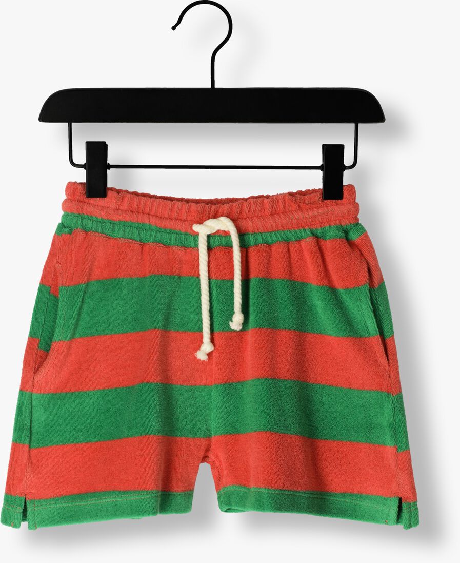 Sproet & Sprout koraal sproet & sprout korte broek terry short boys stripe