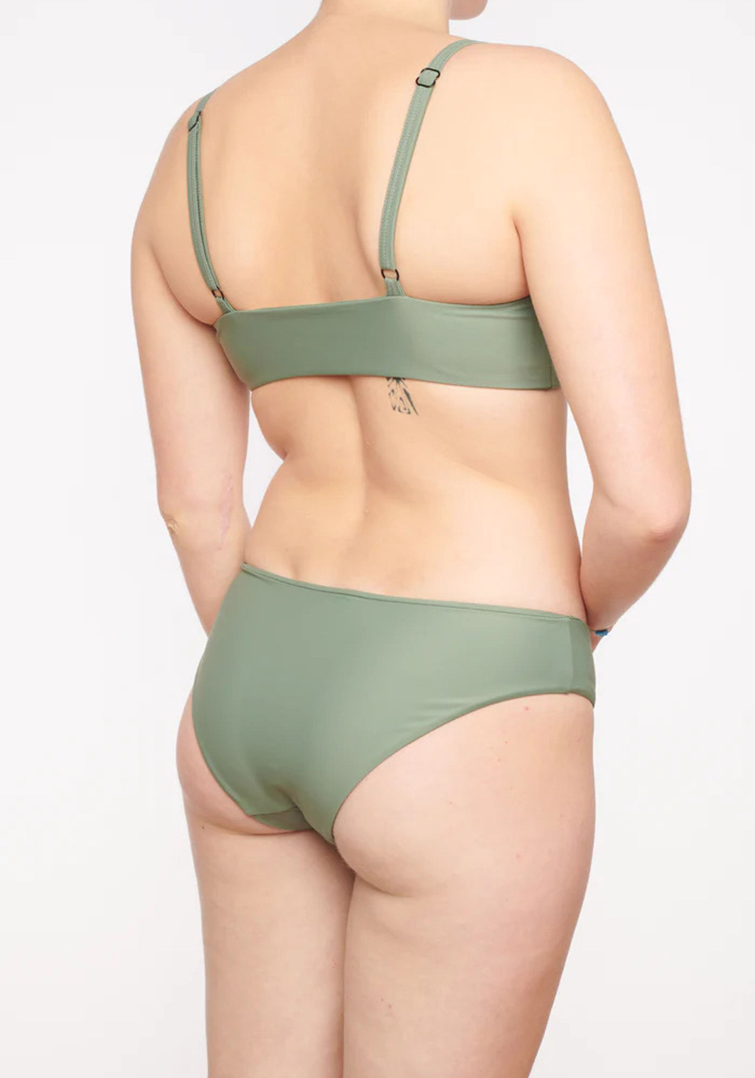 Neumuhle Bikini Bottom Biasca Net-Bikini Olive