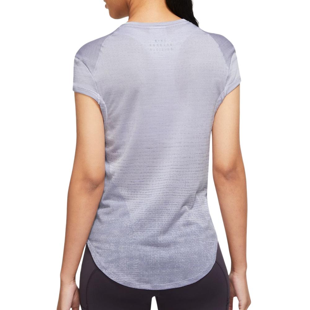 Nike T-shirt de Running Mauve Femme Nike Run