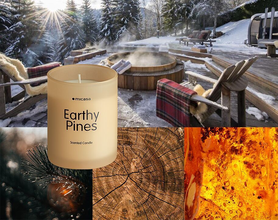 SIAN Earthy Pines Duftkerze 220gr - Earthy Pines / Earthy Pines