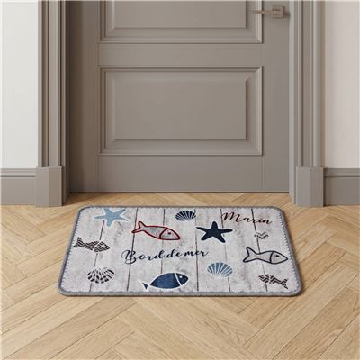 Tapis de cuisine bord de mer