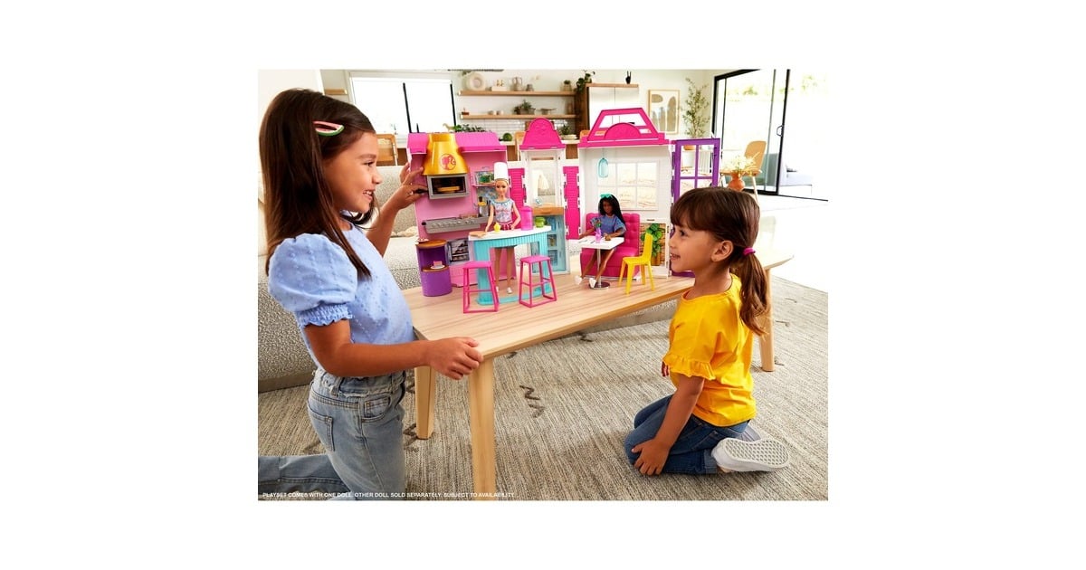 BarbieCook ‘n Grill - Restaurant pop en speelset