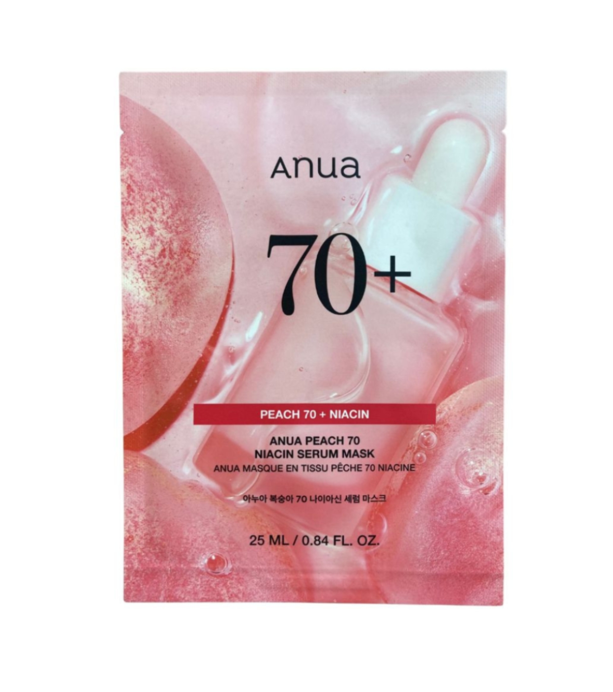 Anua - Máscara Peach 70 Niacin serum