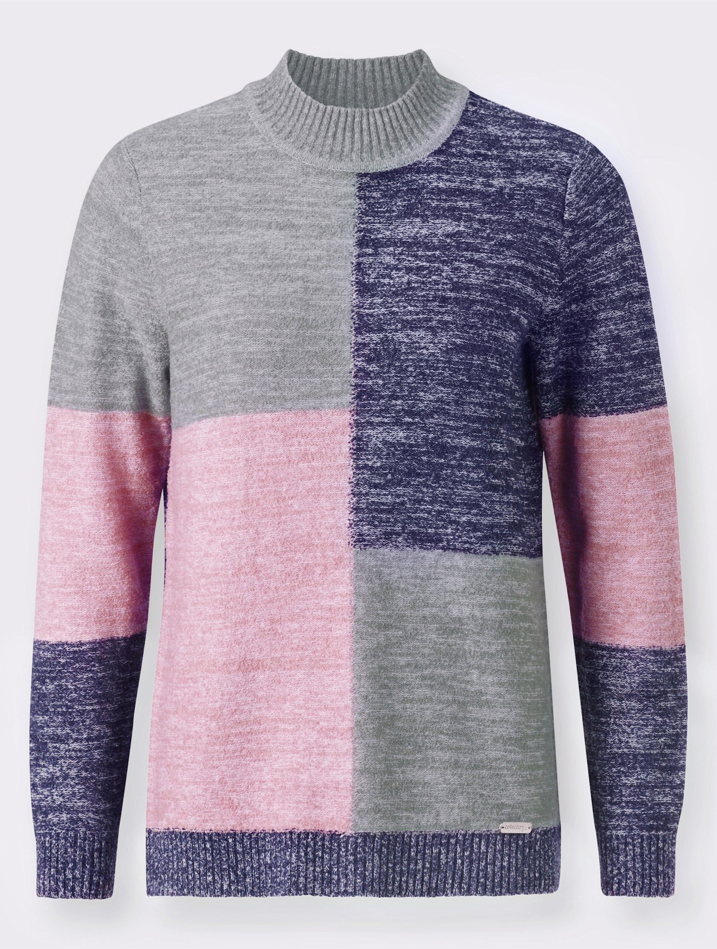 Stehkragenpullover