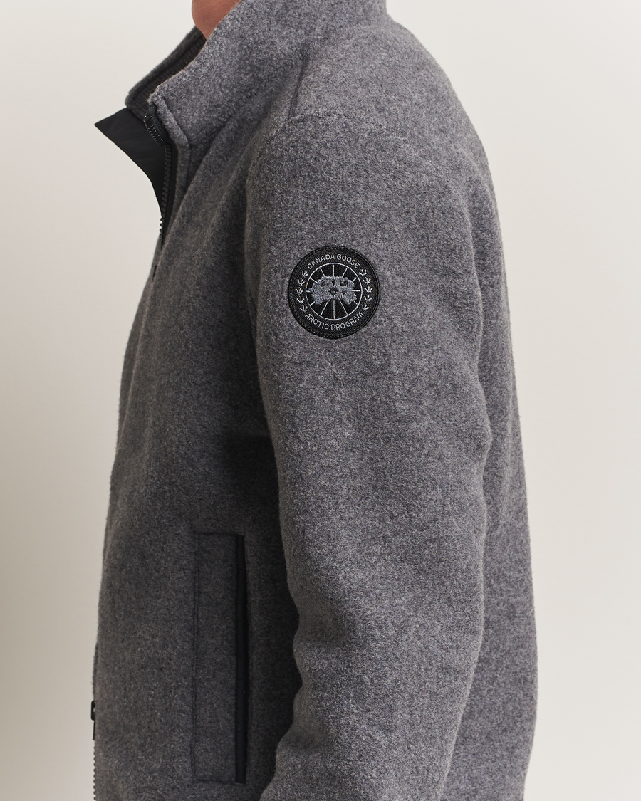 Canada Goose Black Label Lawson Fleece Jacket Quarry Grey