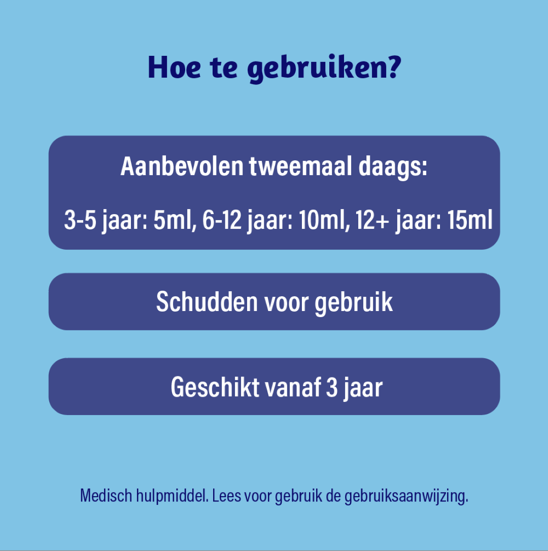 Dampo Kids Alle hoest +Vrije luchtwegen suikervrij (120 ml)