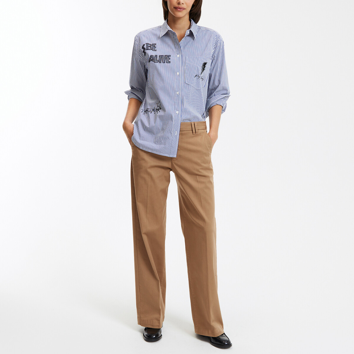 FREEMAN T. PORTER<br>Calças chino retas