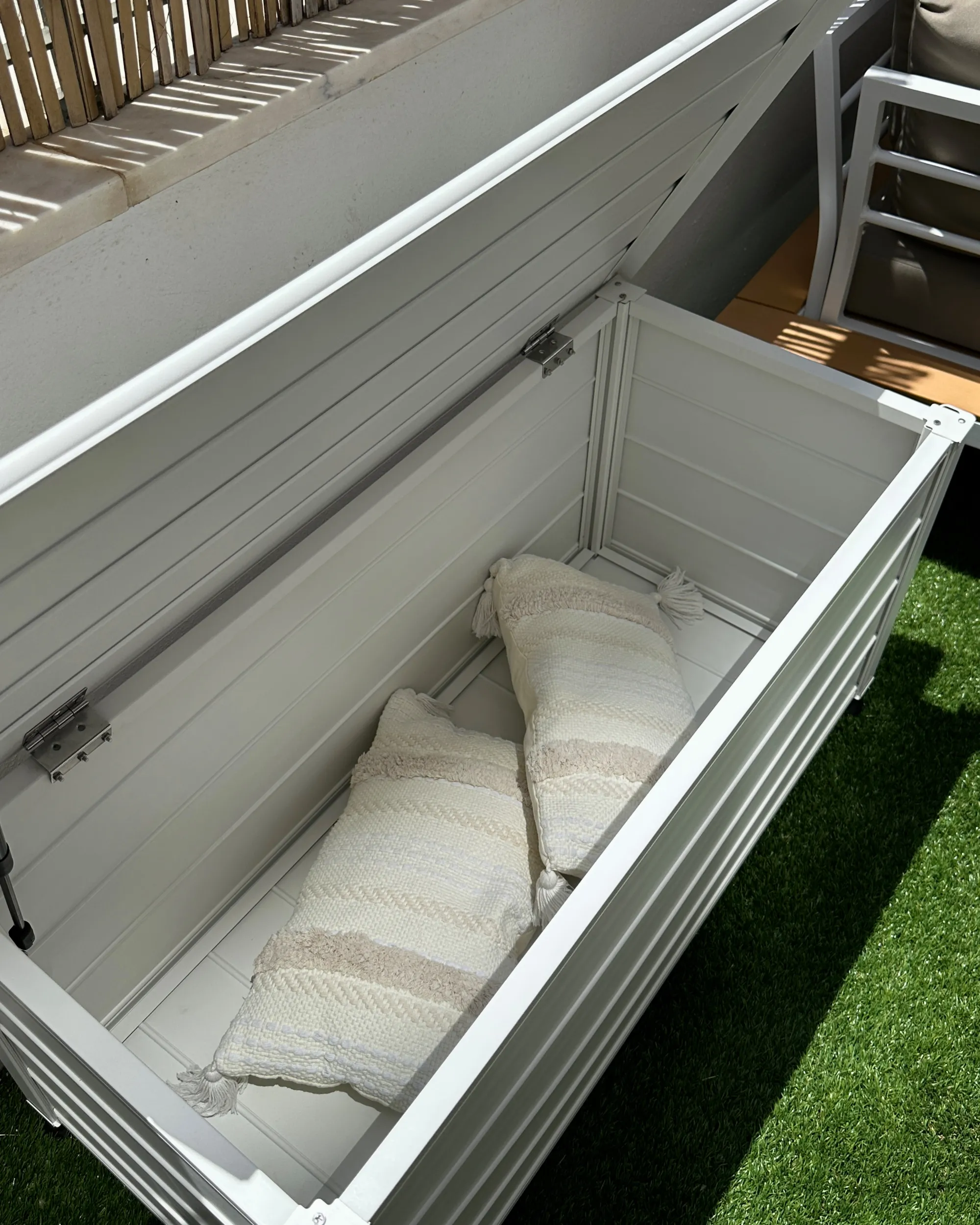 Kussenbox CAMPALTO 113 cm 50 cm Wit