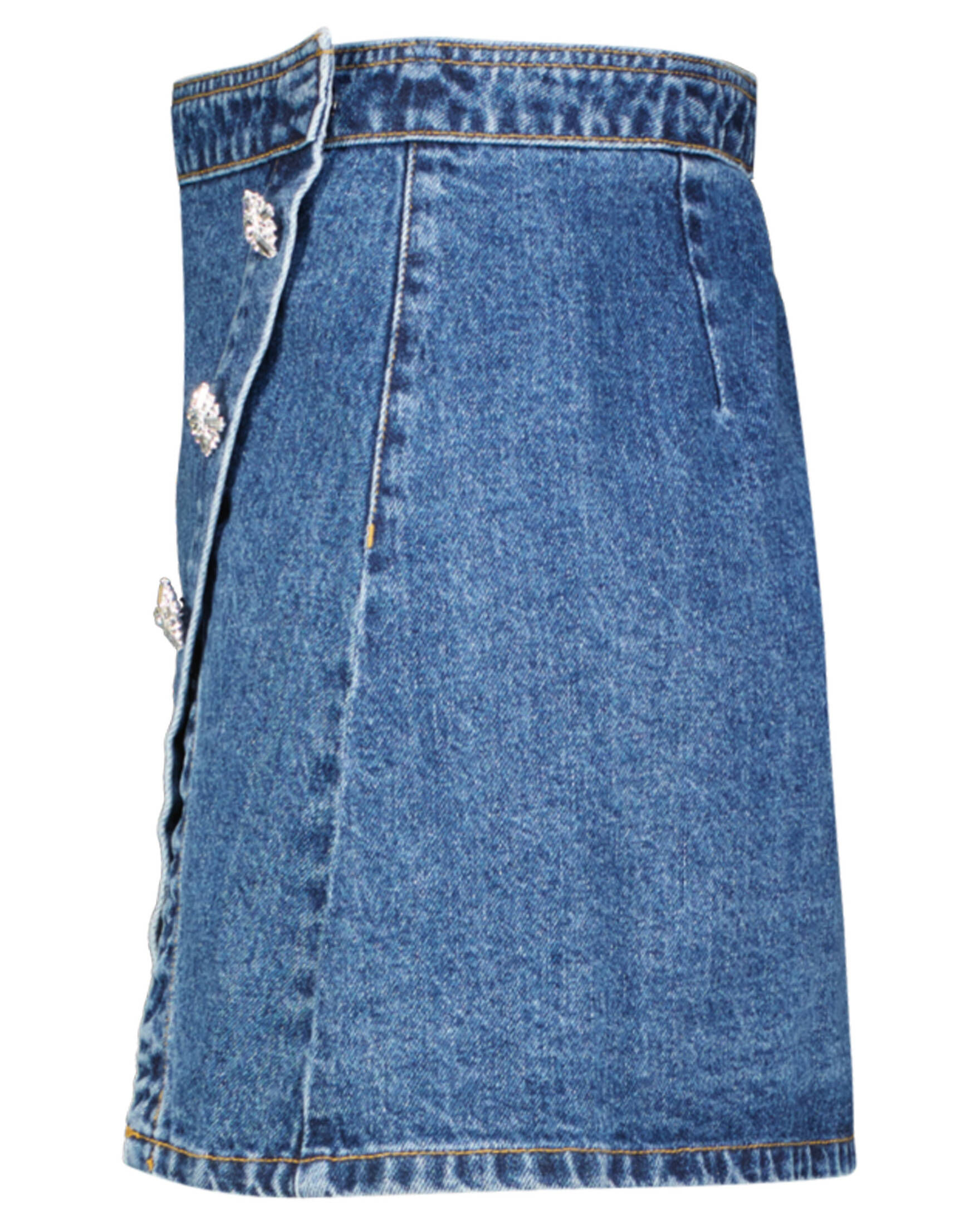 self-portrait| Damen Mini-Jeansrock
