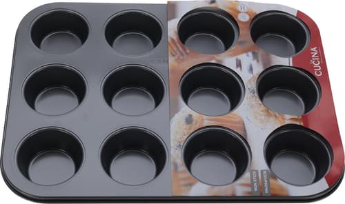 Muffinform Stahl 12 muffins 26cm