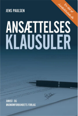 Ansættelsesklausuler - Jens Paulsen - Bog